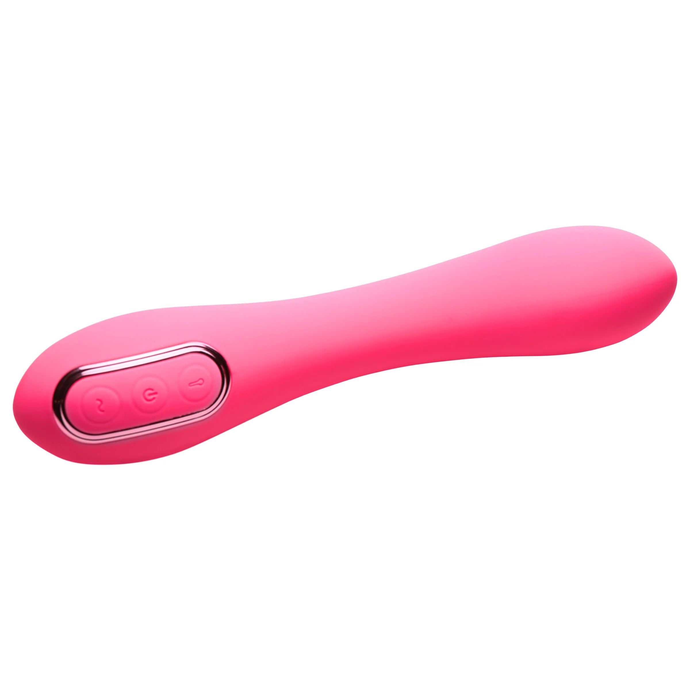 Extreme-G Inflating G-Spot Silicone Vibrator -  Pink-0