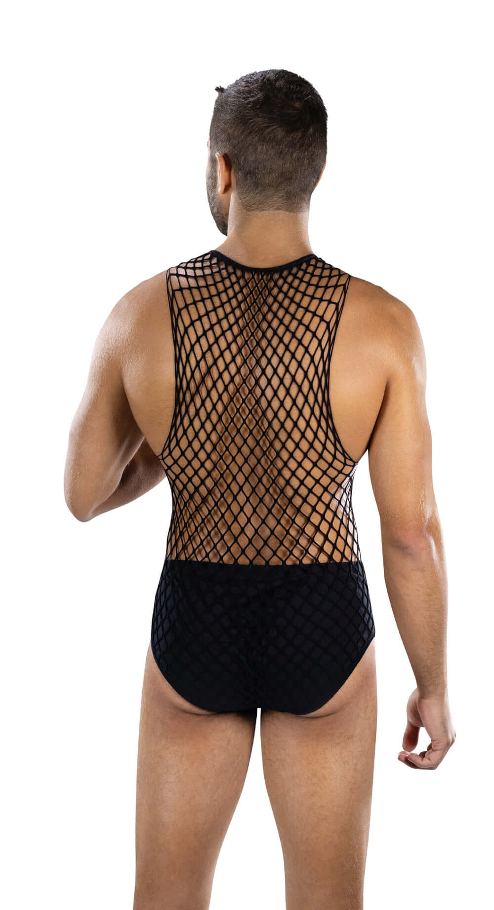 Envy Full Effect Fishnet 2 Piece Set Os - Black-2