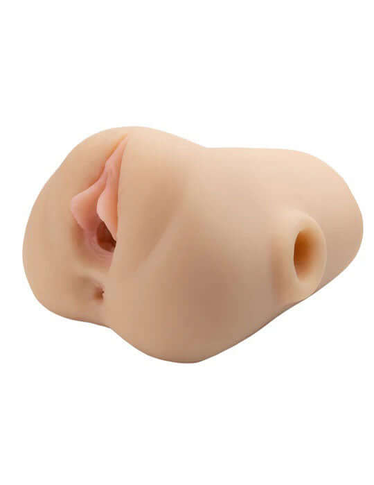 Pdx Plus Double Pounder Vibrating Squeeze Stroker - Light-1