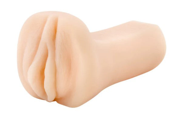 Enlust Emma Male Masturbator With Bullet Vibrator Beige, self-lubricating, realistic softness, compact design