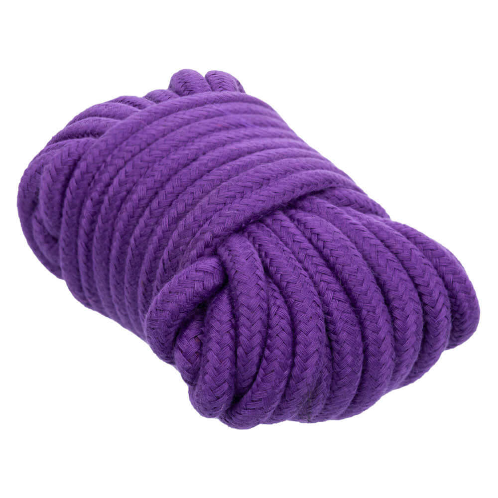 Pleasure Kits Indulgent Collection Purple includes a soft purple bondage rope for enhanced intimate experiences.