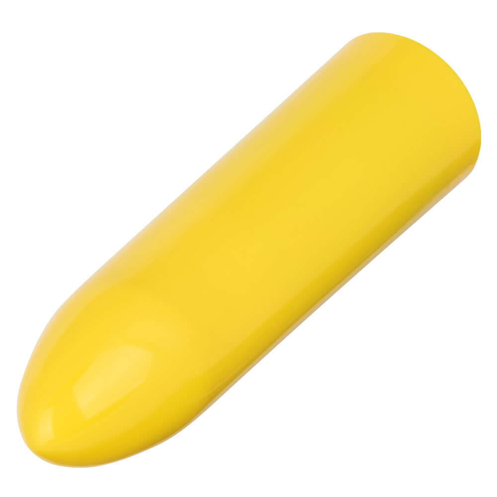 Turbo Buzz Classic Mini Bullet Yellow - Compact stimulator with 10 vibration functions, body-safe design for discreet pleasure.