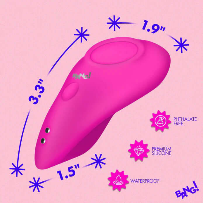 Silicone Panty Vibe With Digital Remote - Pink-3