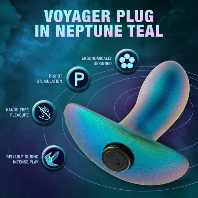 Anal Adventures Matrix - Voyager Plug - Neptune Teal-2