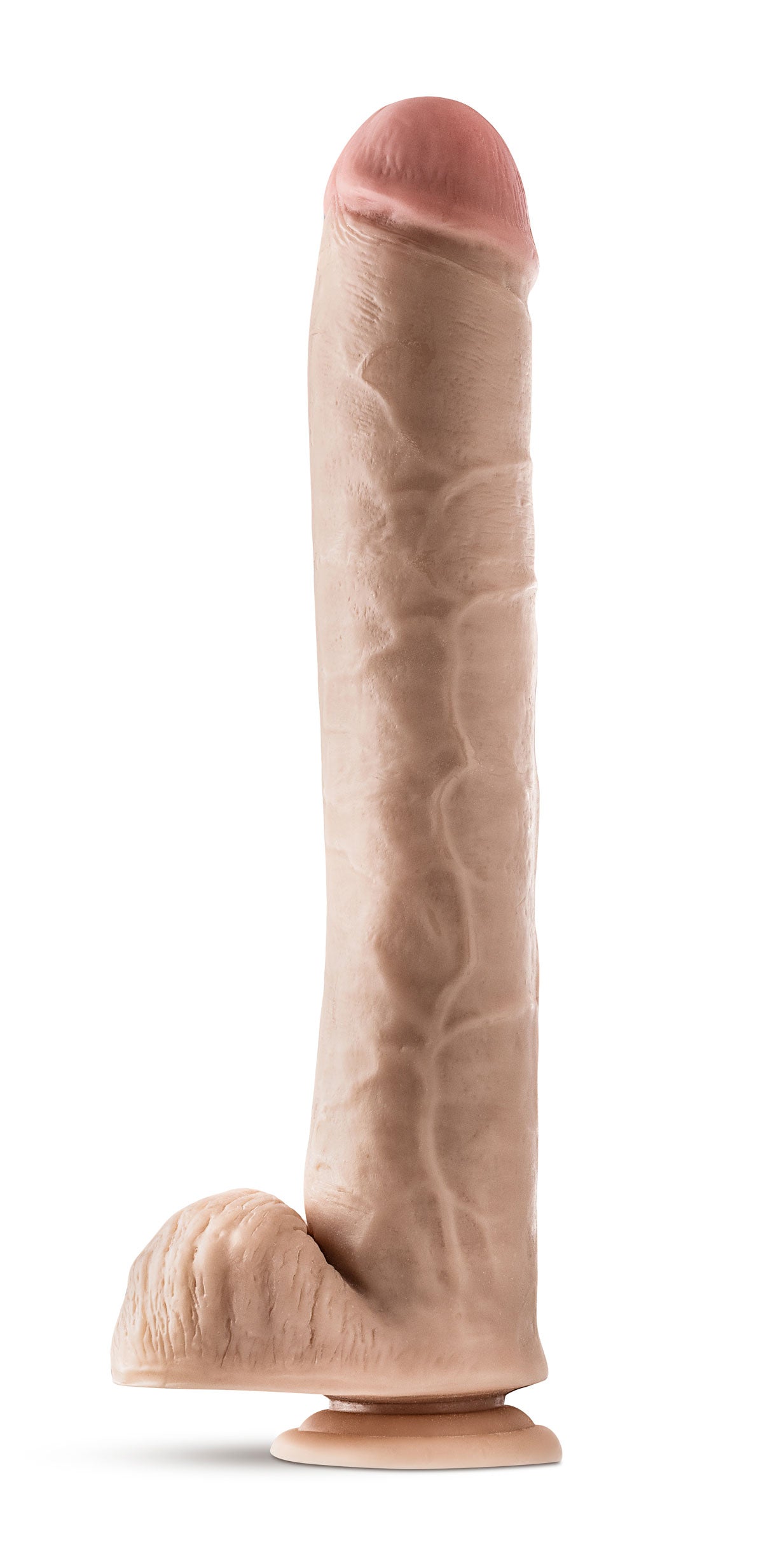 Dr. Skin - Dr. Michael - 14 Inch Dildo With Balls - Beige-4