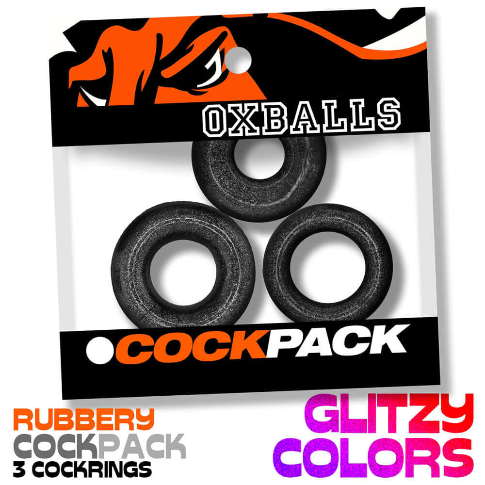 Cockpack Multi Design 3 Pack - Black Mica-1