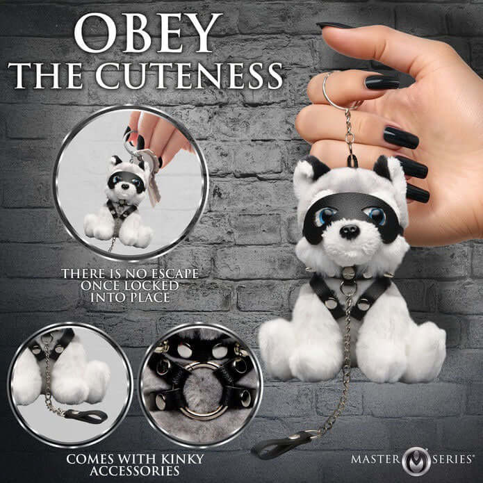 Max the Fetish Pup Keychain-2