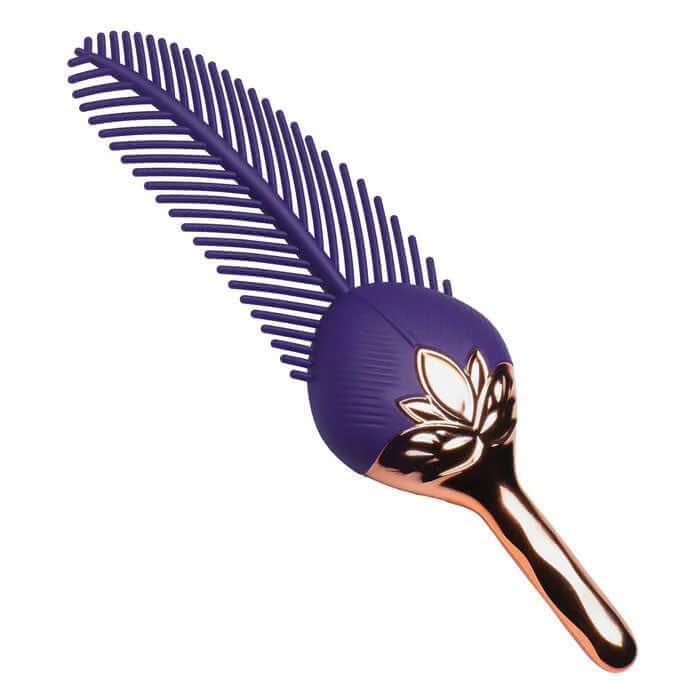 The Tickler Vibrating Silicone Feather Tickler-1