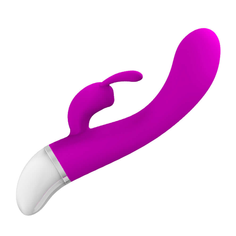 Pretty Love Rabbit Vibrator Freda in sleek pink silicone design, perfect for customizable pleasure.