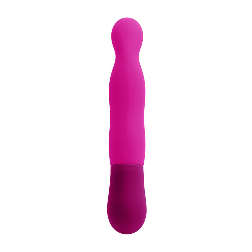 Selopa G Wow Silicone G-Spot Vibrator Pink, ergonomic design for targeted internal stimulation.