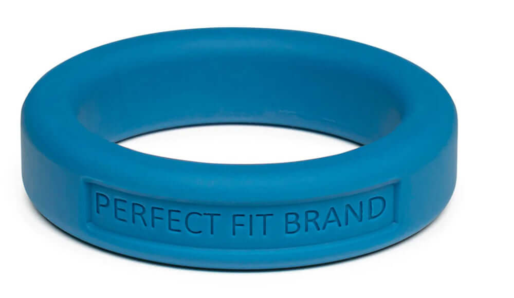 Perfect Fit Hefty Ring 1.4 inch Silicone Blue, designed for enhanced performance and secure fit.