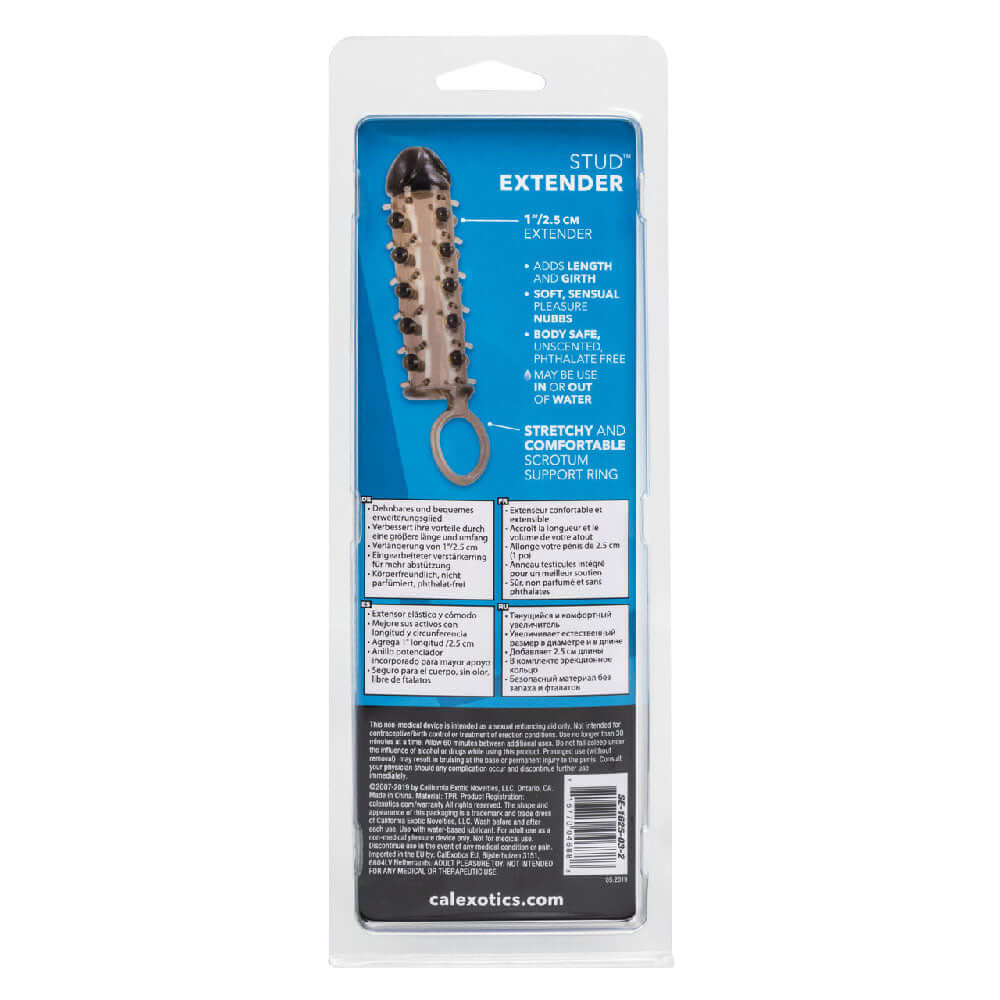Stud Extender Smoke With Support Ring-0