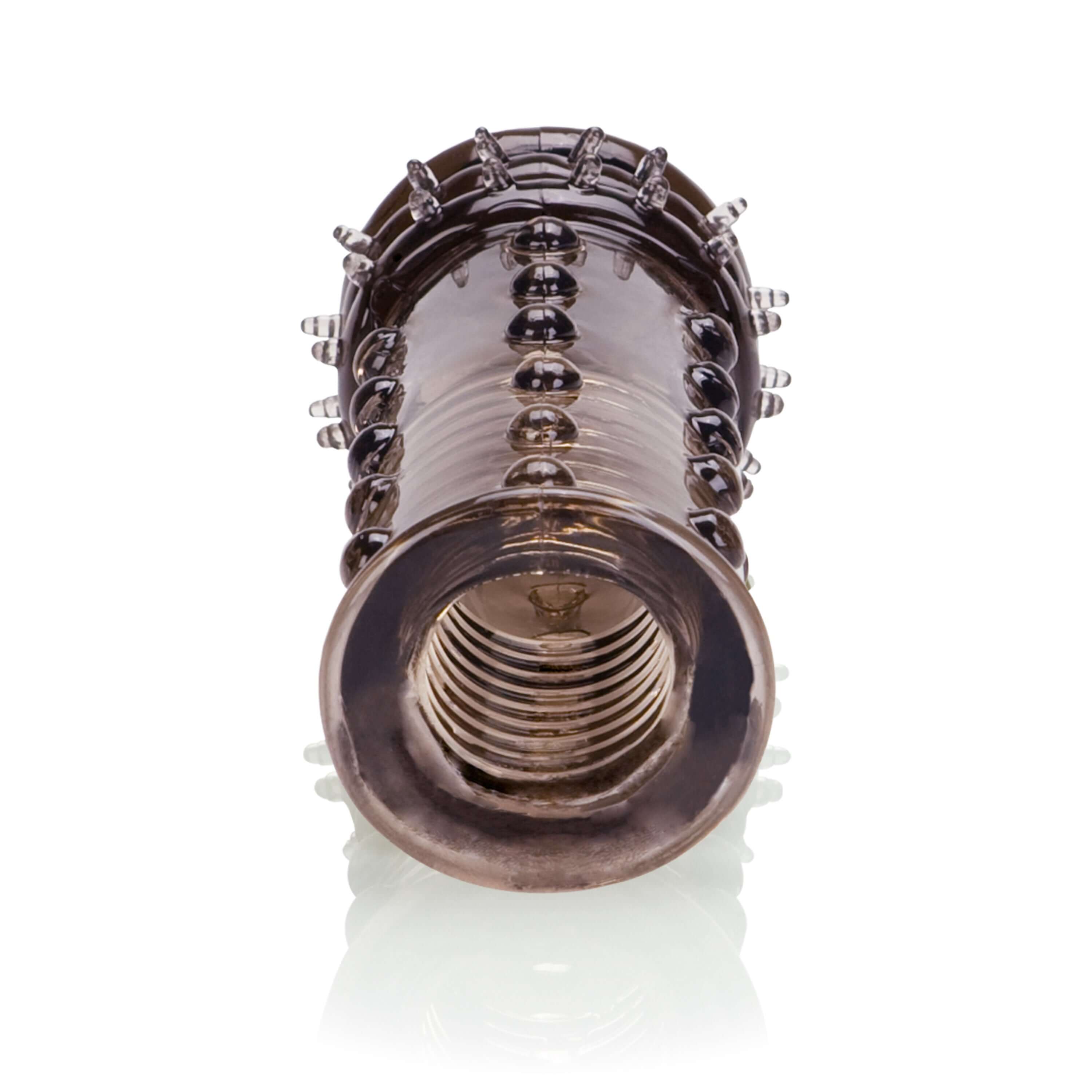 Adonis Penis Extension Smoke - a discreet enhancement sleeve for adding length and girth with a natural appearance.