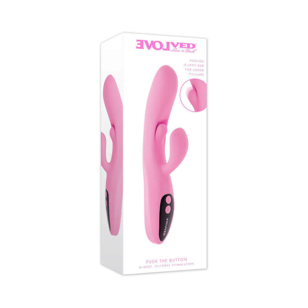 Push the Button G-Spot Clitoral Stimulation - Pink-0