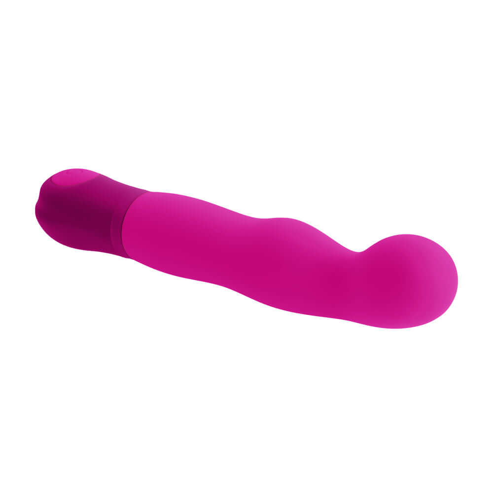 Selopa G Wow Silicone G-Spot Vibrator Pink showcasing its vibrant design and ergonomic shape for targeted stimulation.