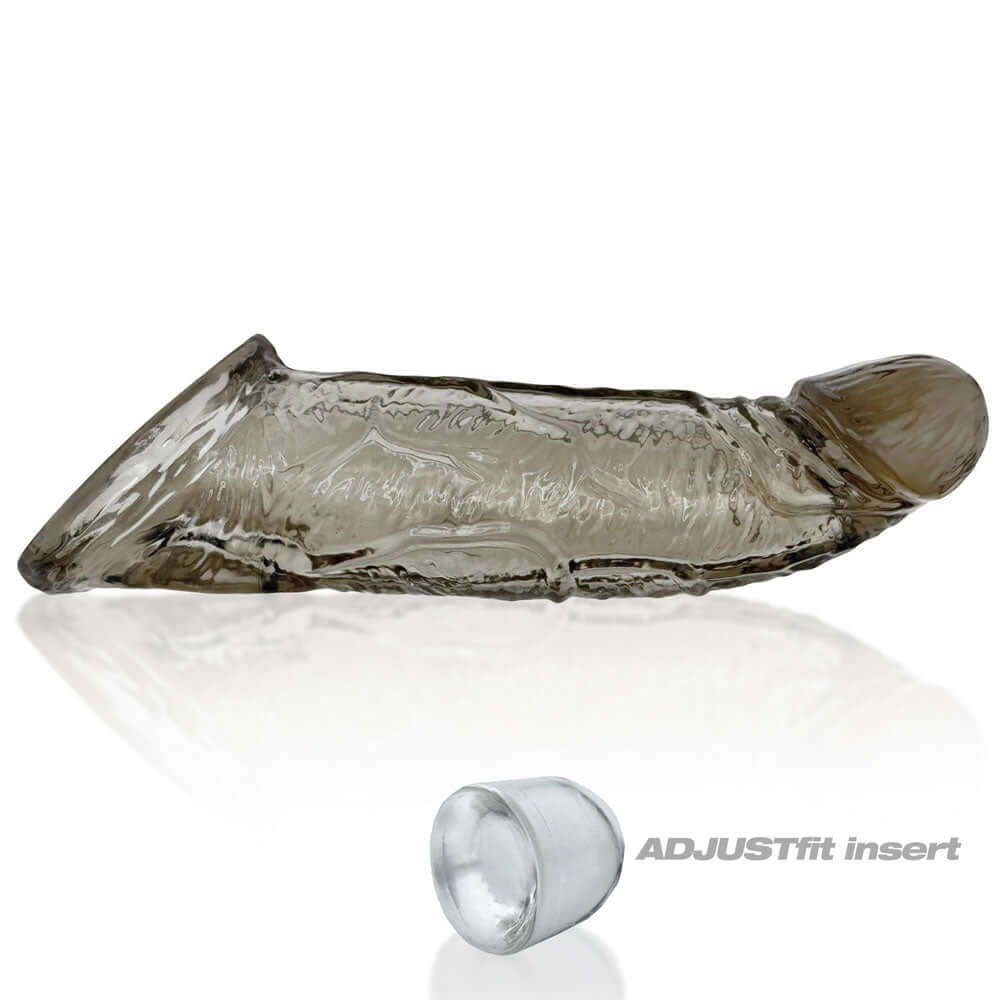 Oxball Coach Cocksheath Storm, premium enhancement sheath with realistic texture and flexible design.