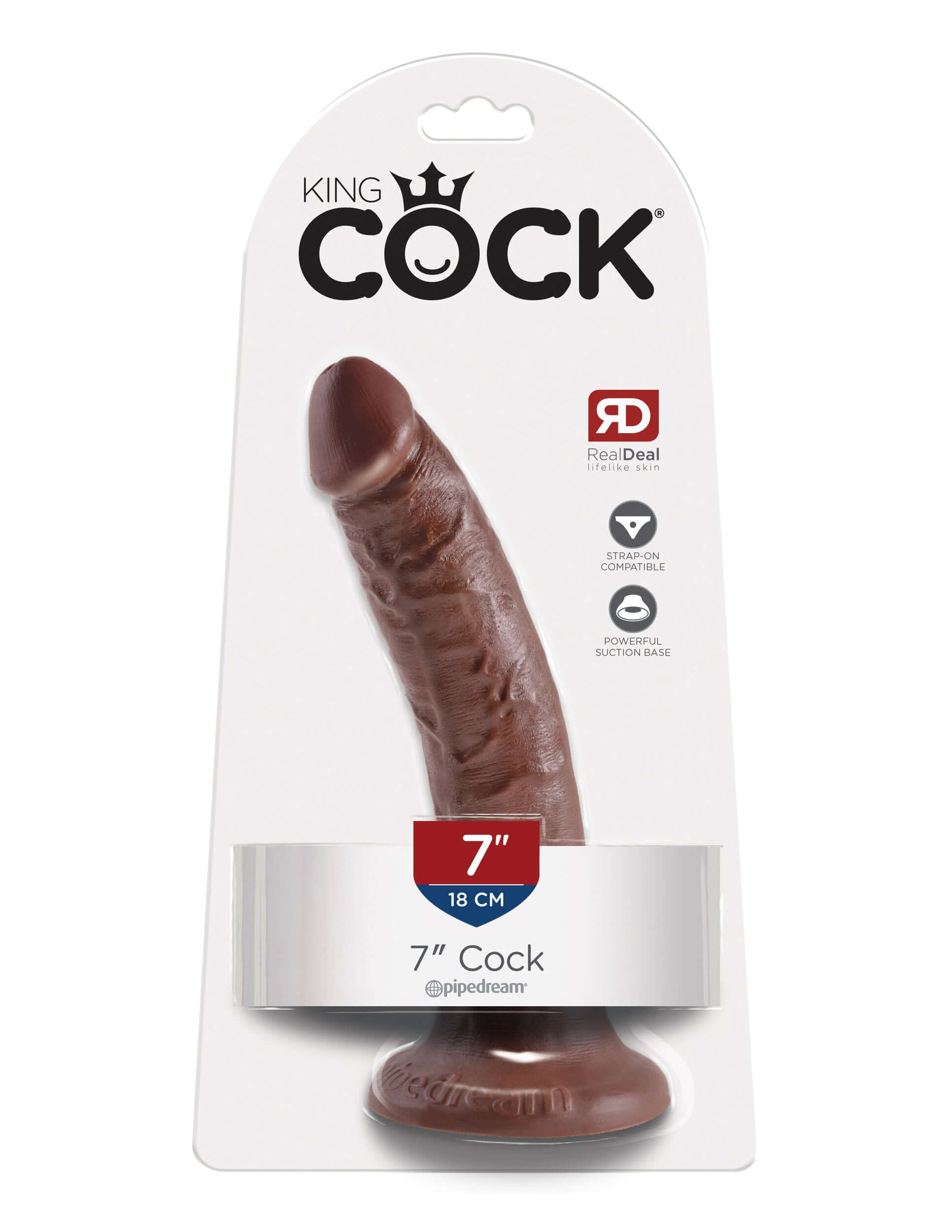 King Cock 7-Inch - Brown-4