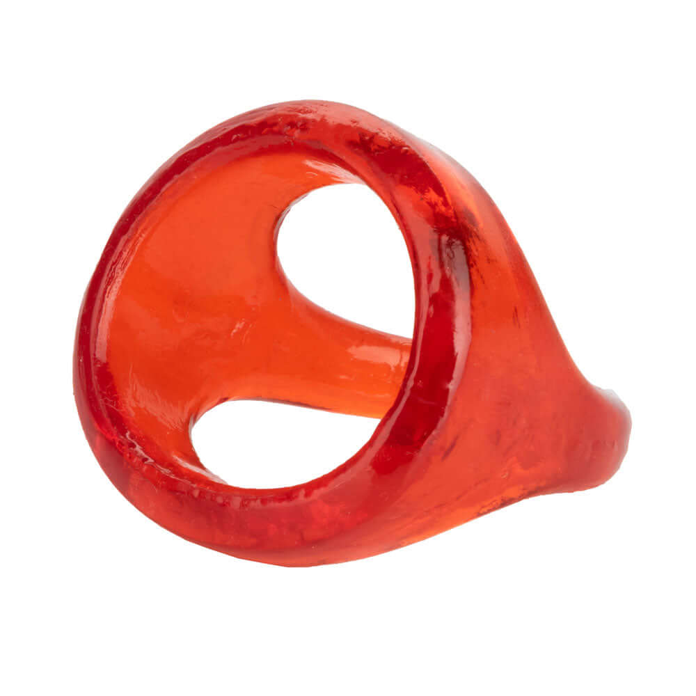 Colt XL Snug Tugger Dual Ring in a vibrant red color, designed for comfort and increased stamina.