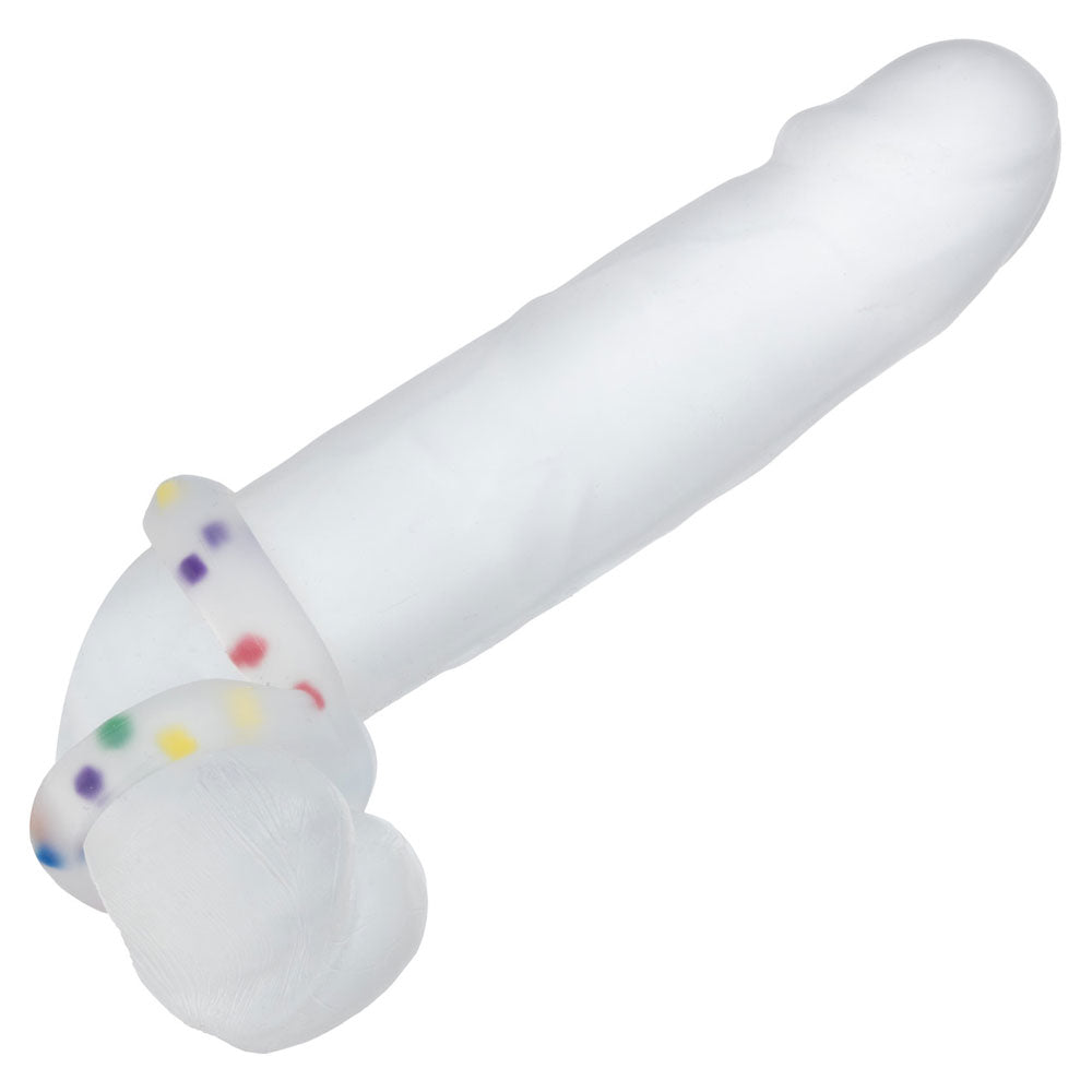 Alpha Liquid Silicone Crazy 8 Party Ring-3