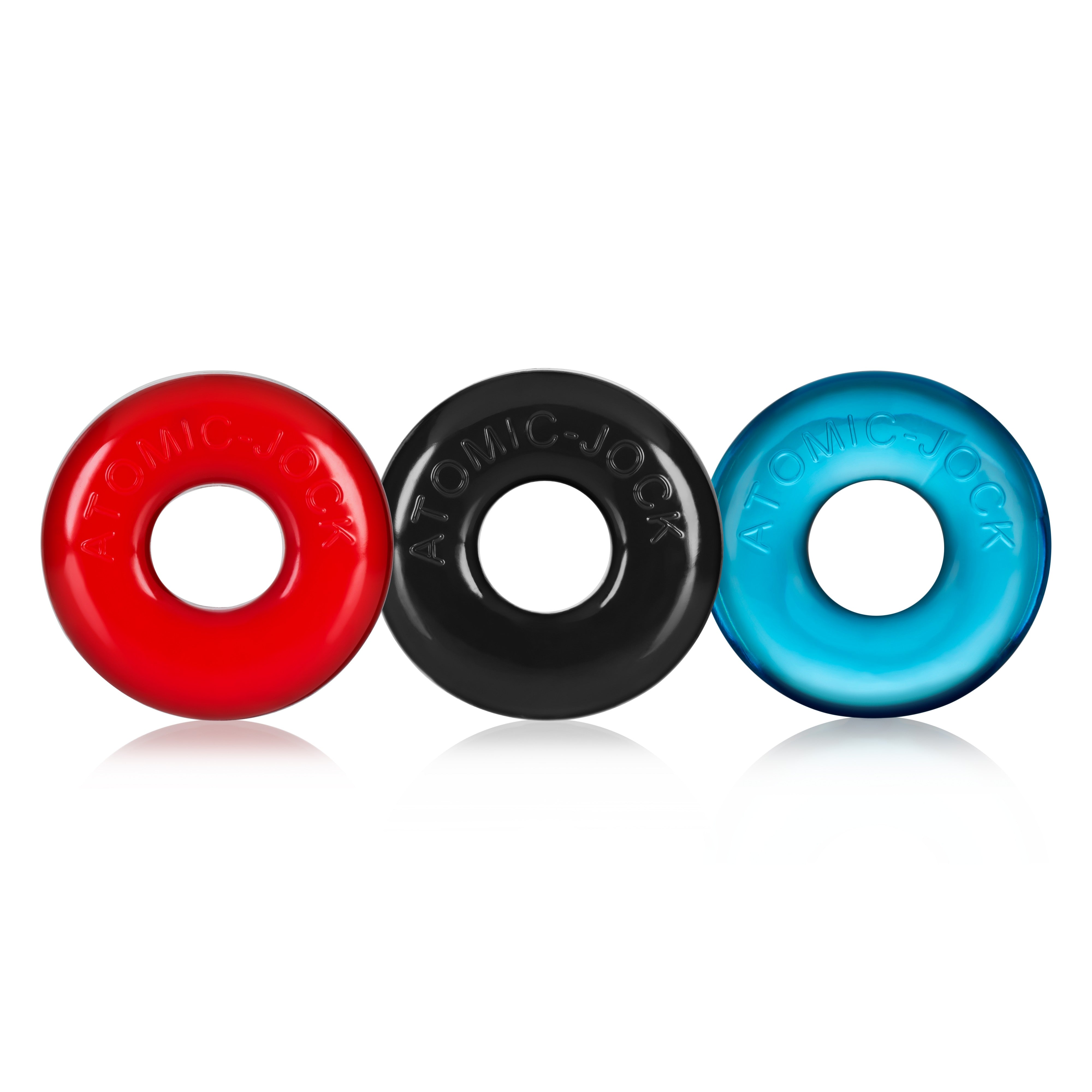 Ringer Cockring 3 Pack - Small - Multicolor-4