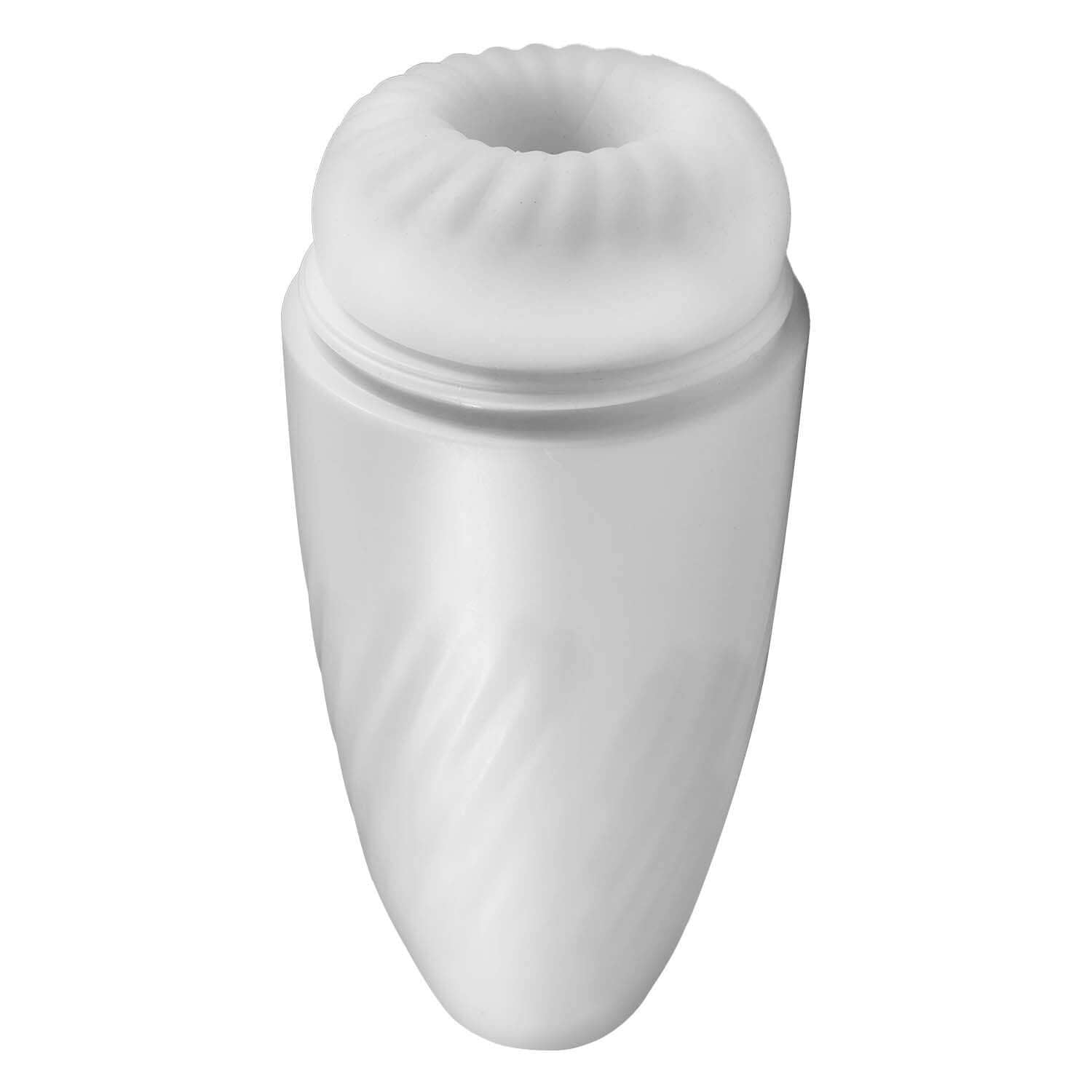 Magic Vibrating and Talking Masturbator - White-1