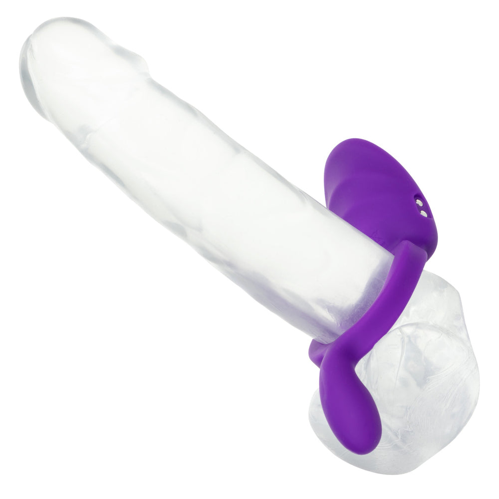 Closer Intimate Rechargeable Ring Passion Purple designed for shared stimulation and enhanced performance.