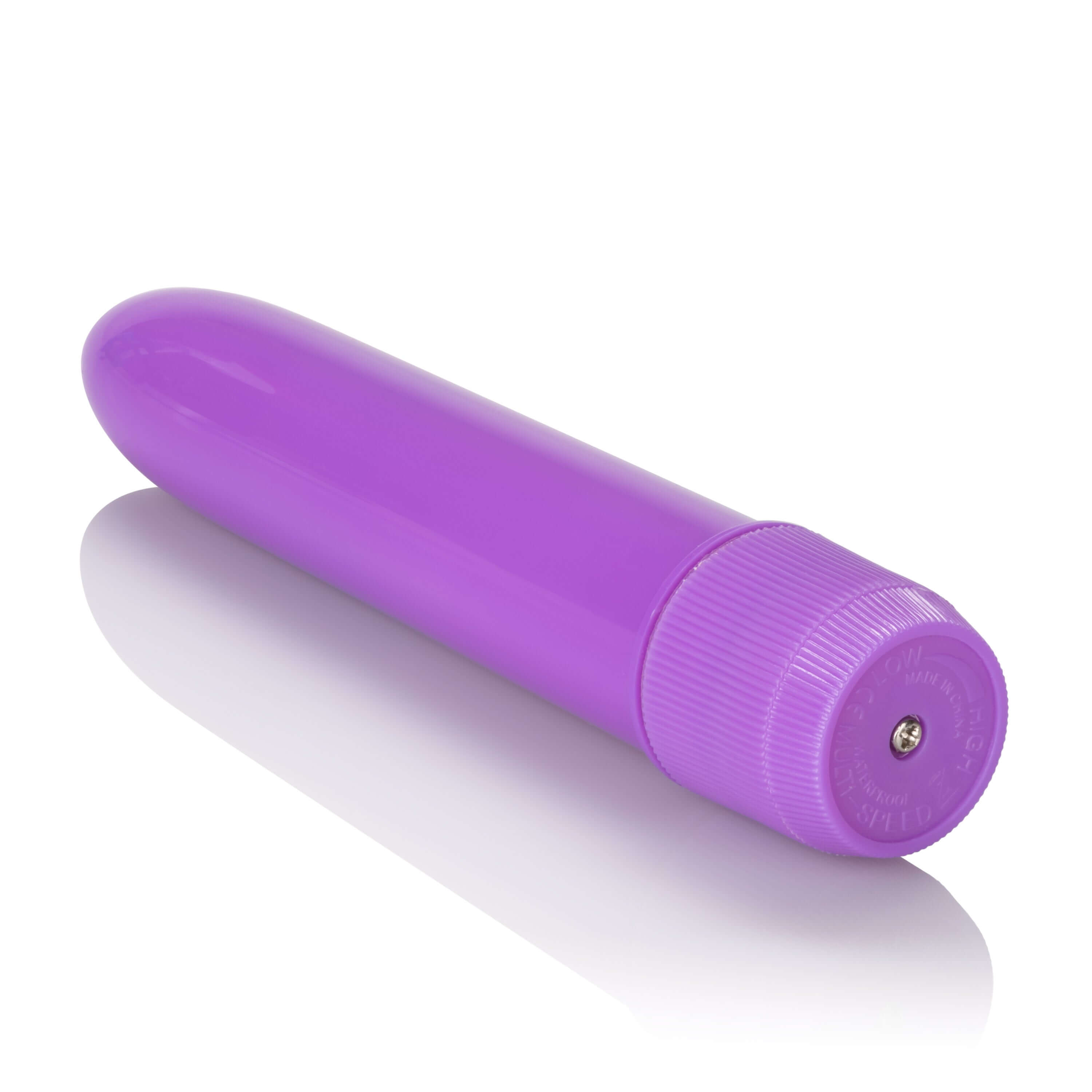 Mini Neon Multi-Speed Vibe 4.5 Inches - Purple-3