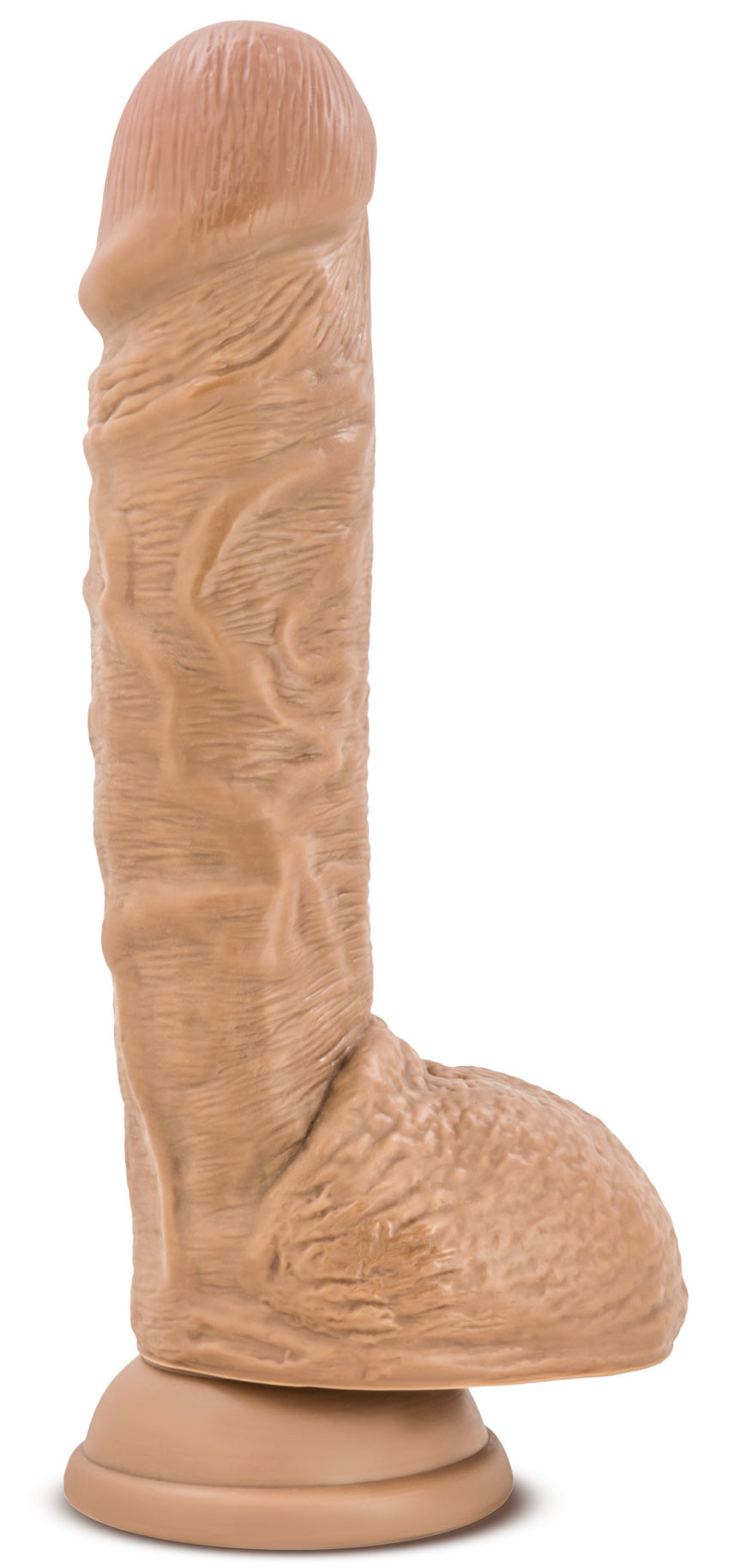Au Naturel - Big Billy - 9 Inch Dildo - Mocha-0