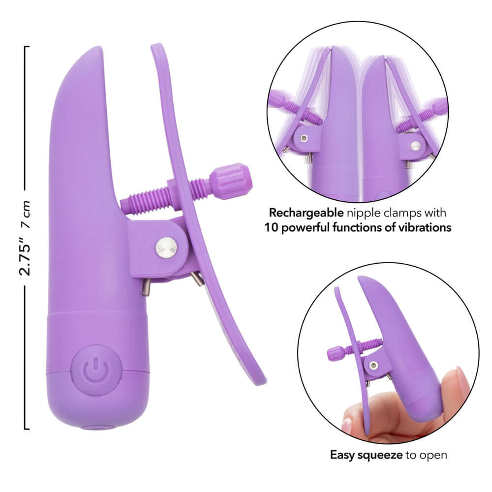 Nipple Play - Nipplettes - Purple Rechargeable-1