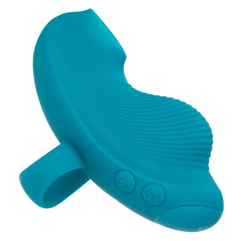 Envy Handheld Suction Massager - Blue-2