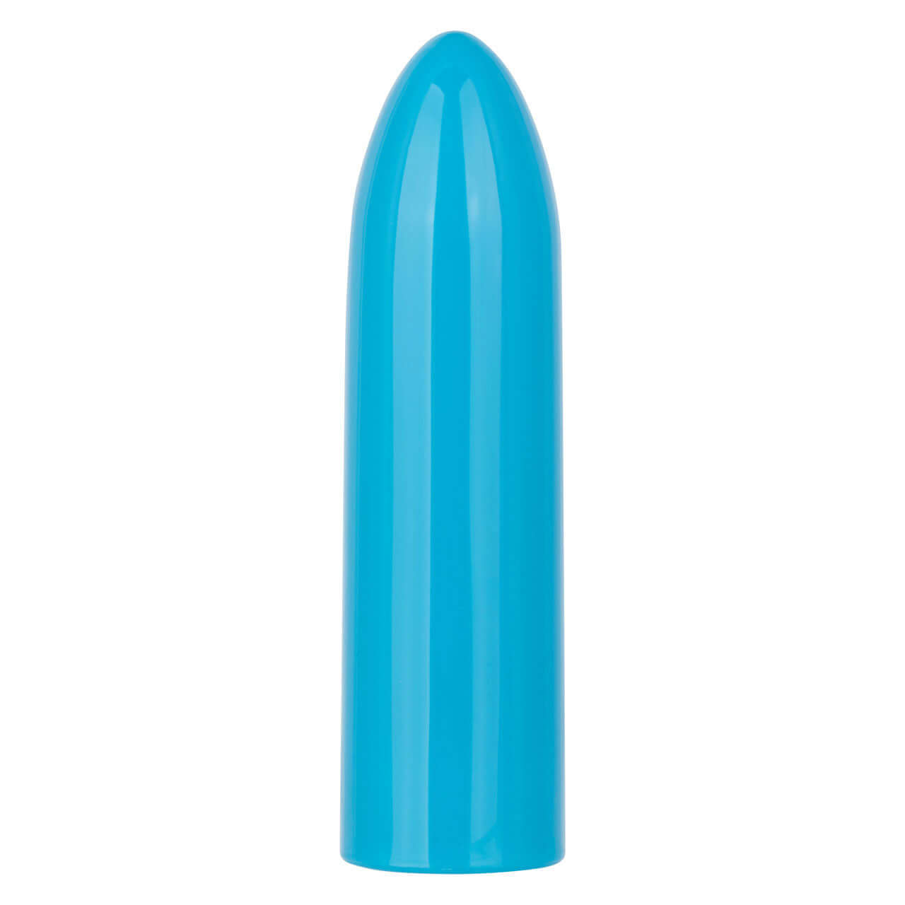Turbo Buzz Classic Mini Bullet - Blue compact stimulator with 10 vibration functions, sleek body-safe design for discreet pleasure.