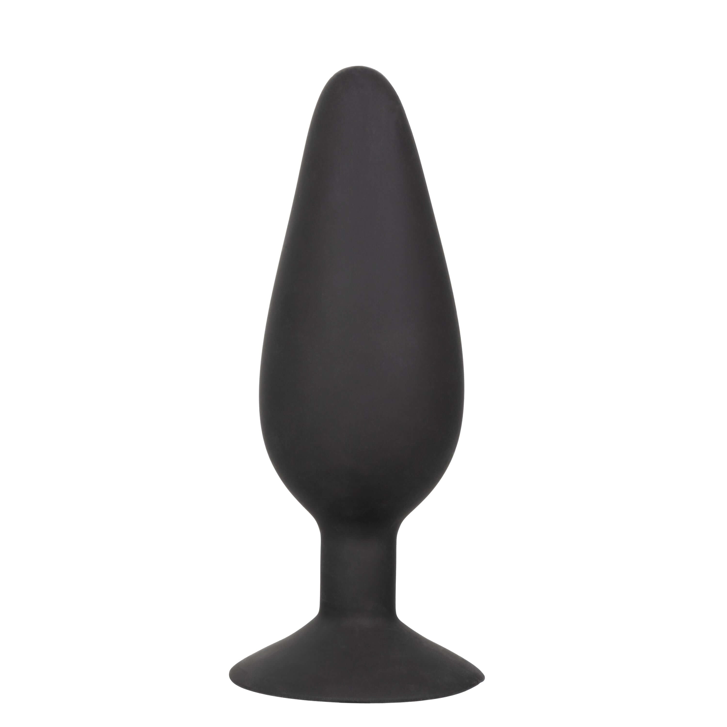 XL Silicone Inflatable Plug Black - premium silicone design for adjustable size and controlled expansion.