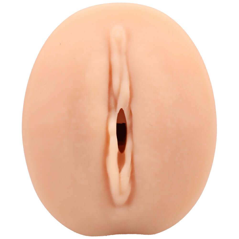 Super Sucker Cum Dumpster Ultraskyn Masturbator showing lifelike design and internal texture for enhanced pleasure.