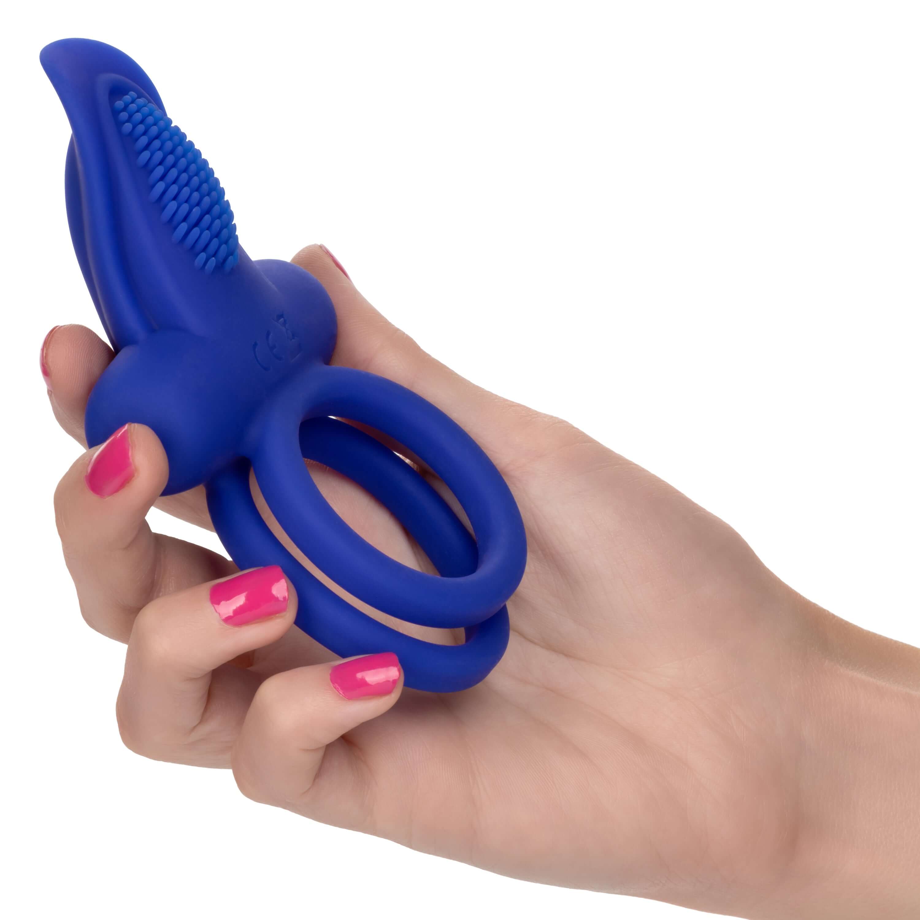 Silicone Rechargeable Dual Pleaser Enhancer-6