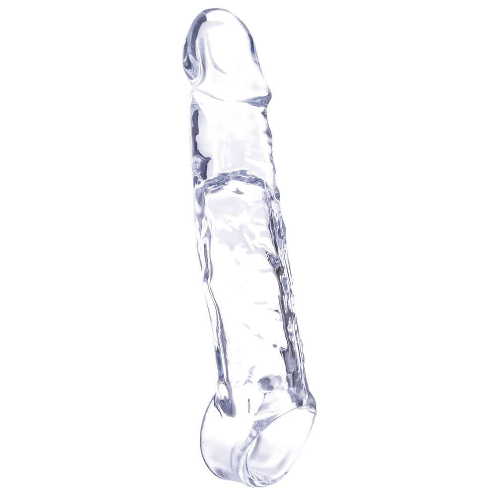 Magic Penis Extender and Ball Strap 6.5&quot; - Clear-0
