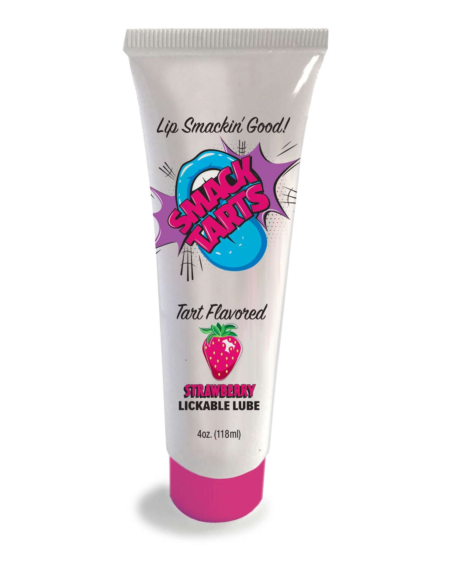 Smack Tarts 2oz Lickable Flavored Lubricant - Strawberry-0