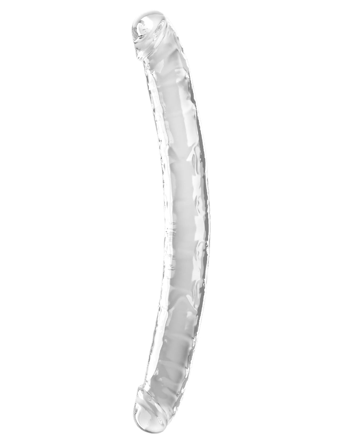 18 Inch Double Dildo - Clear-3