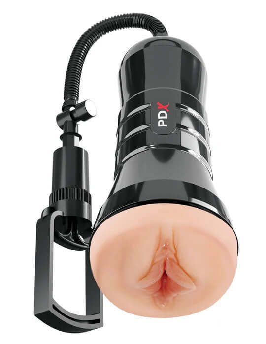 Pdx Extreme Wet Pussies Super Sucker XXL Stroker - Light-1