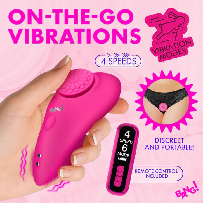 Silicone Panty Vibe With Digital Remote - Pink-5