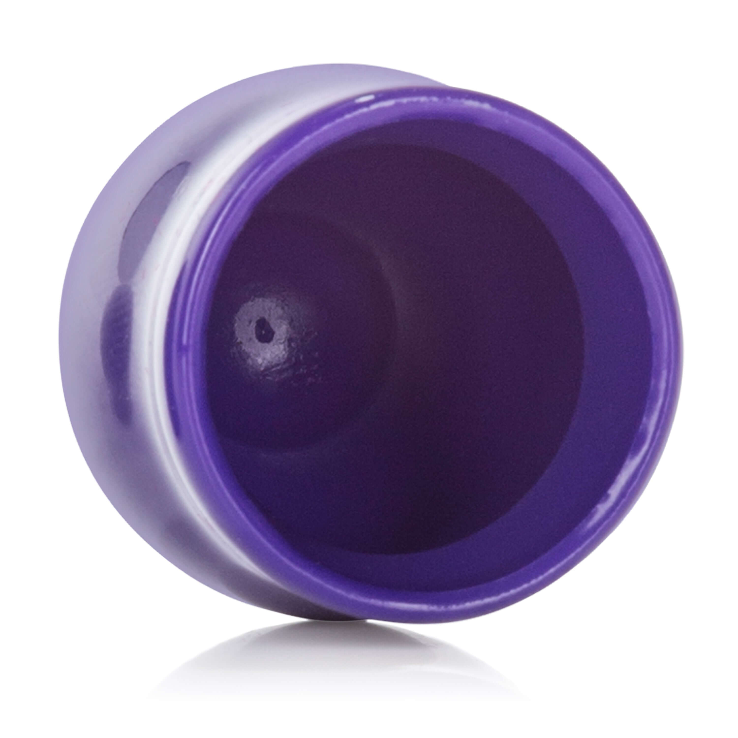 Nipple Play Mini Nipple Suckers Purple shown from above, highlighting its soft and pliable design for enhancing intimate experiences.