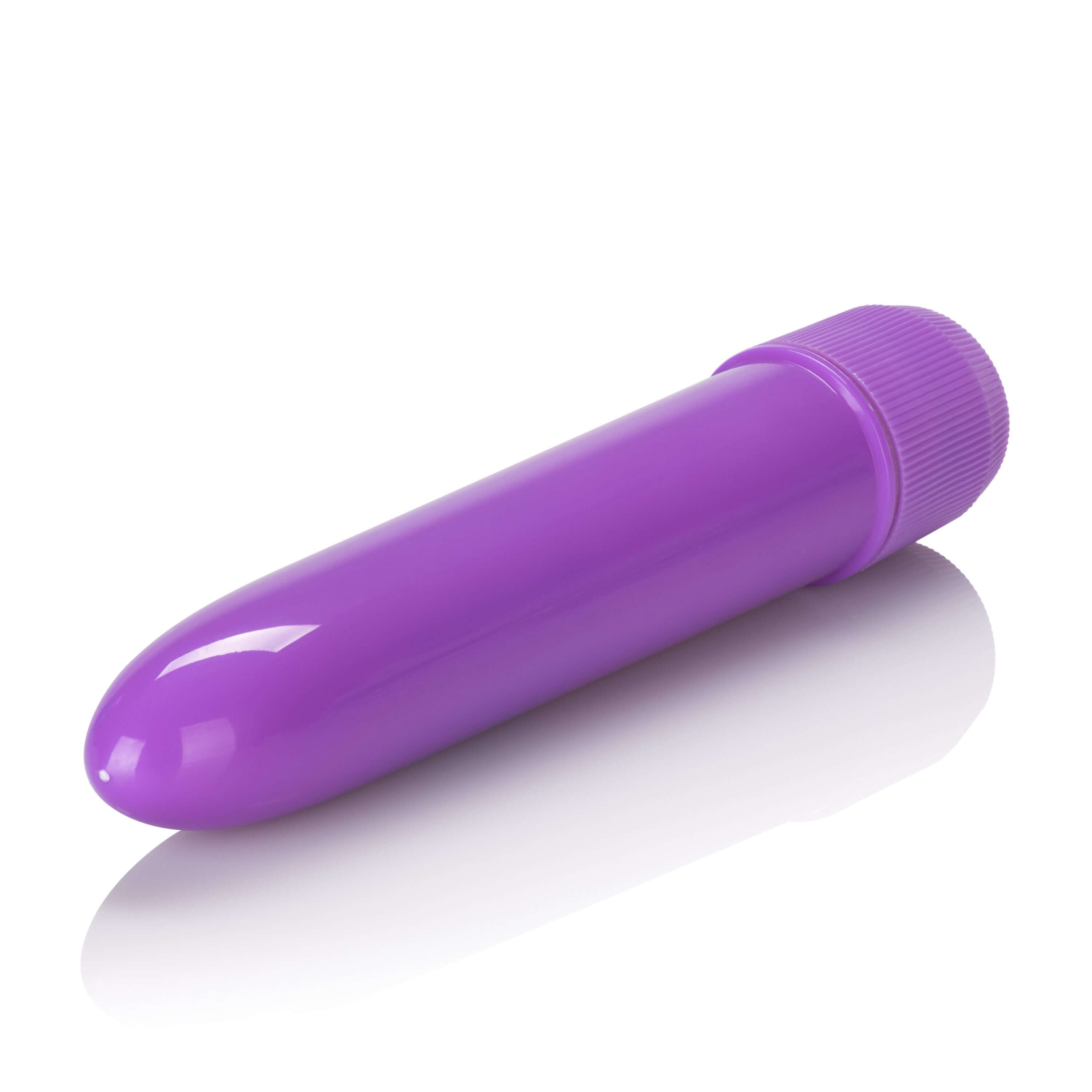 Mini Neon Multi-Speed Vibe 4.5 Inches - Purple-2