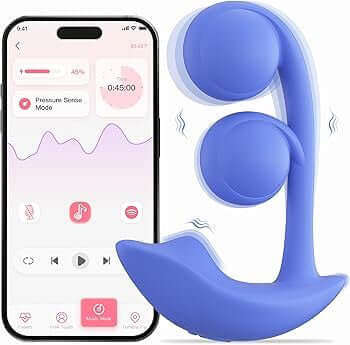 Melody Wearable Dual Vibrator - Blue-2