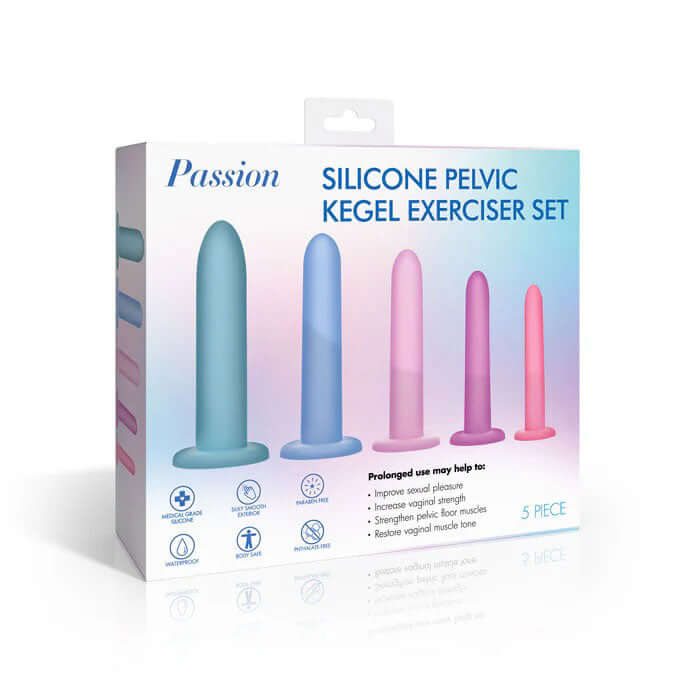 Silicone Pelvic Kegel Exerciser Set-0