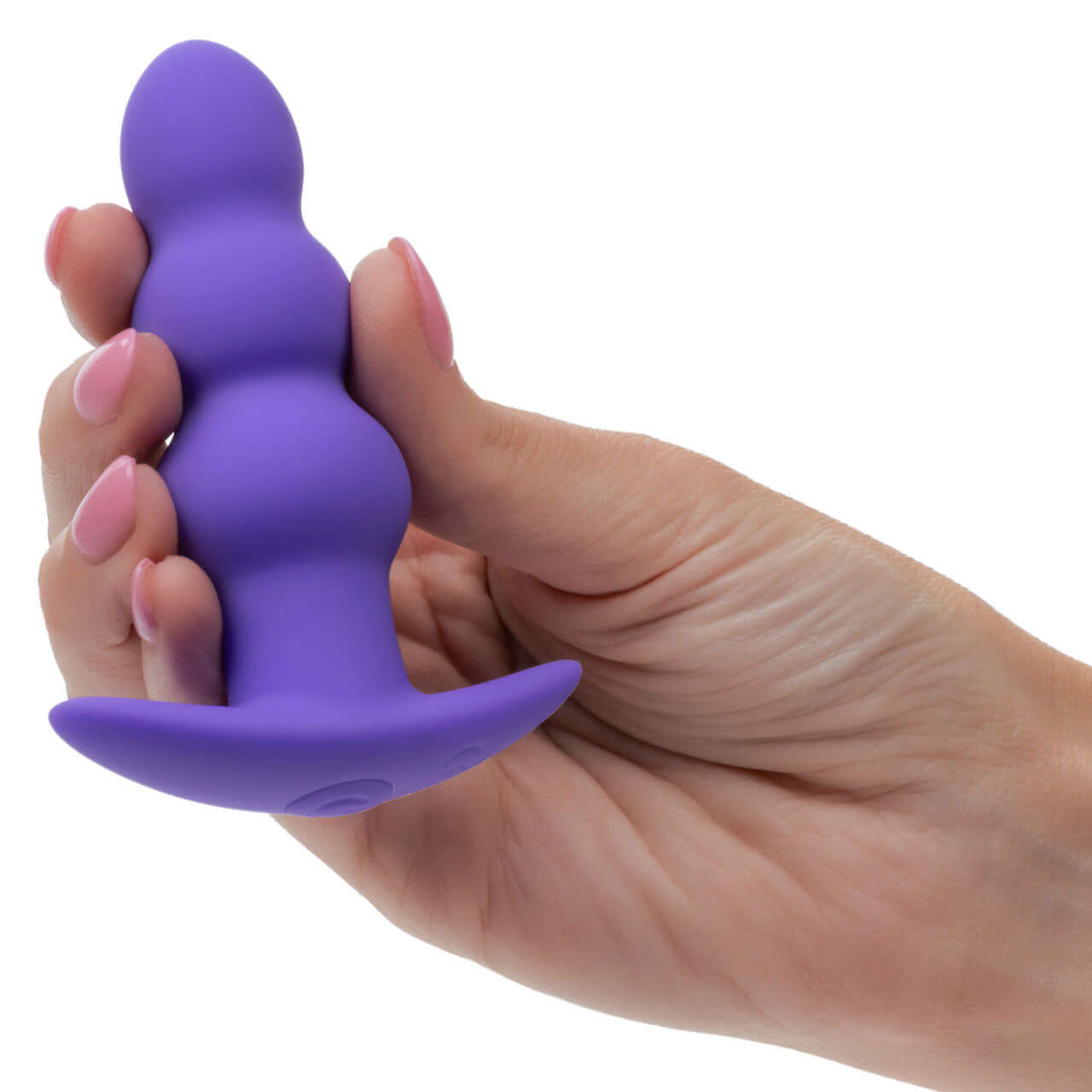 Basic Essentials Rechargeable Beaded Probe - Purple-3