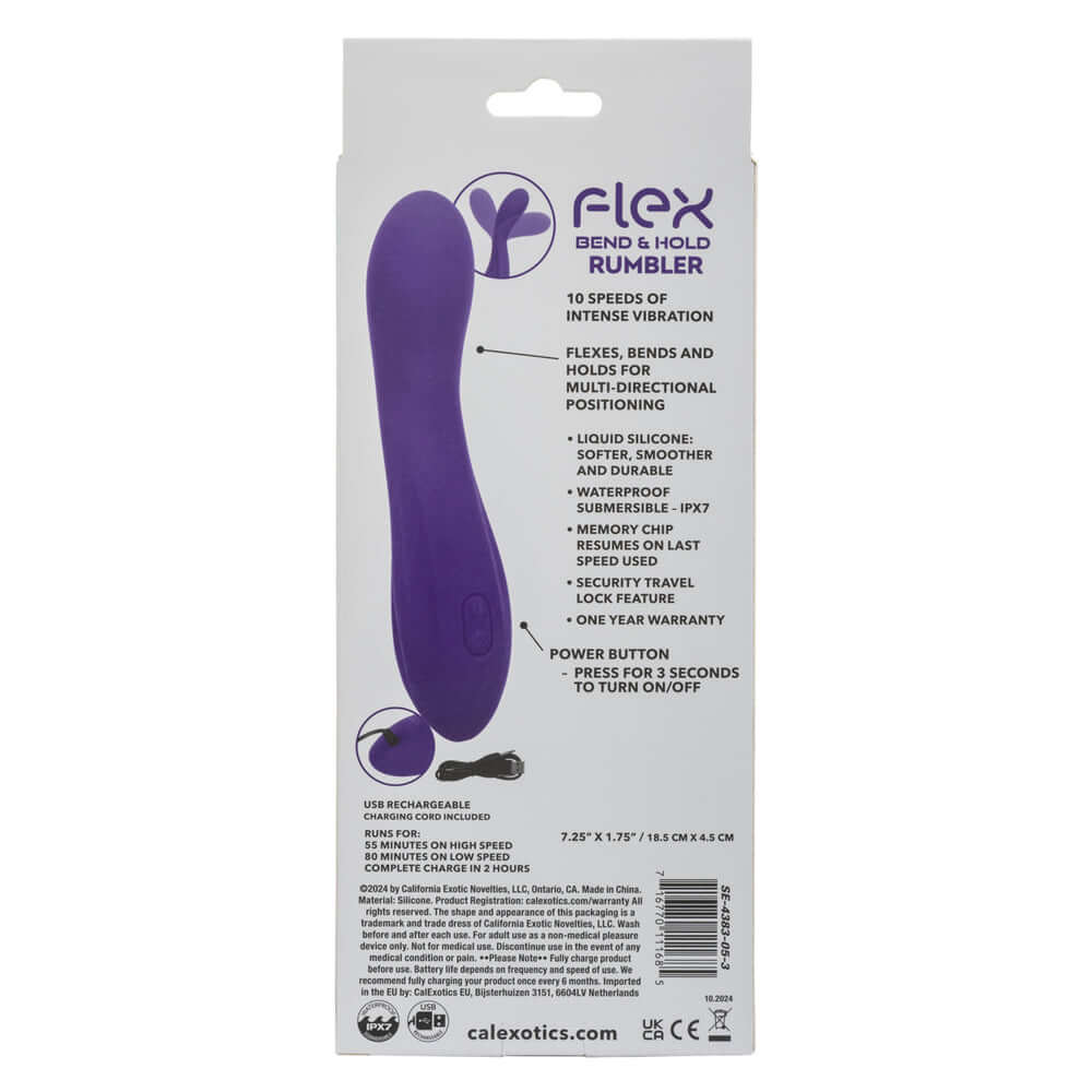 Flex Bend and Hold Rumbler - Purple-2