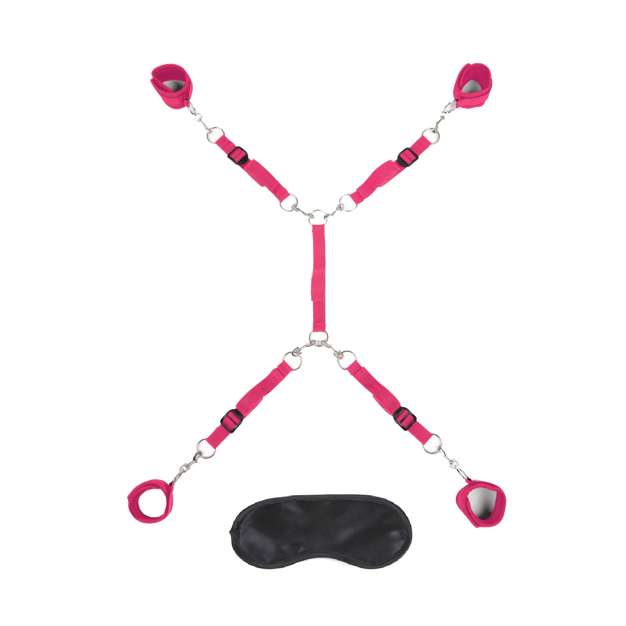 7 Pc Bed Spreader - Hot Pink-8