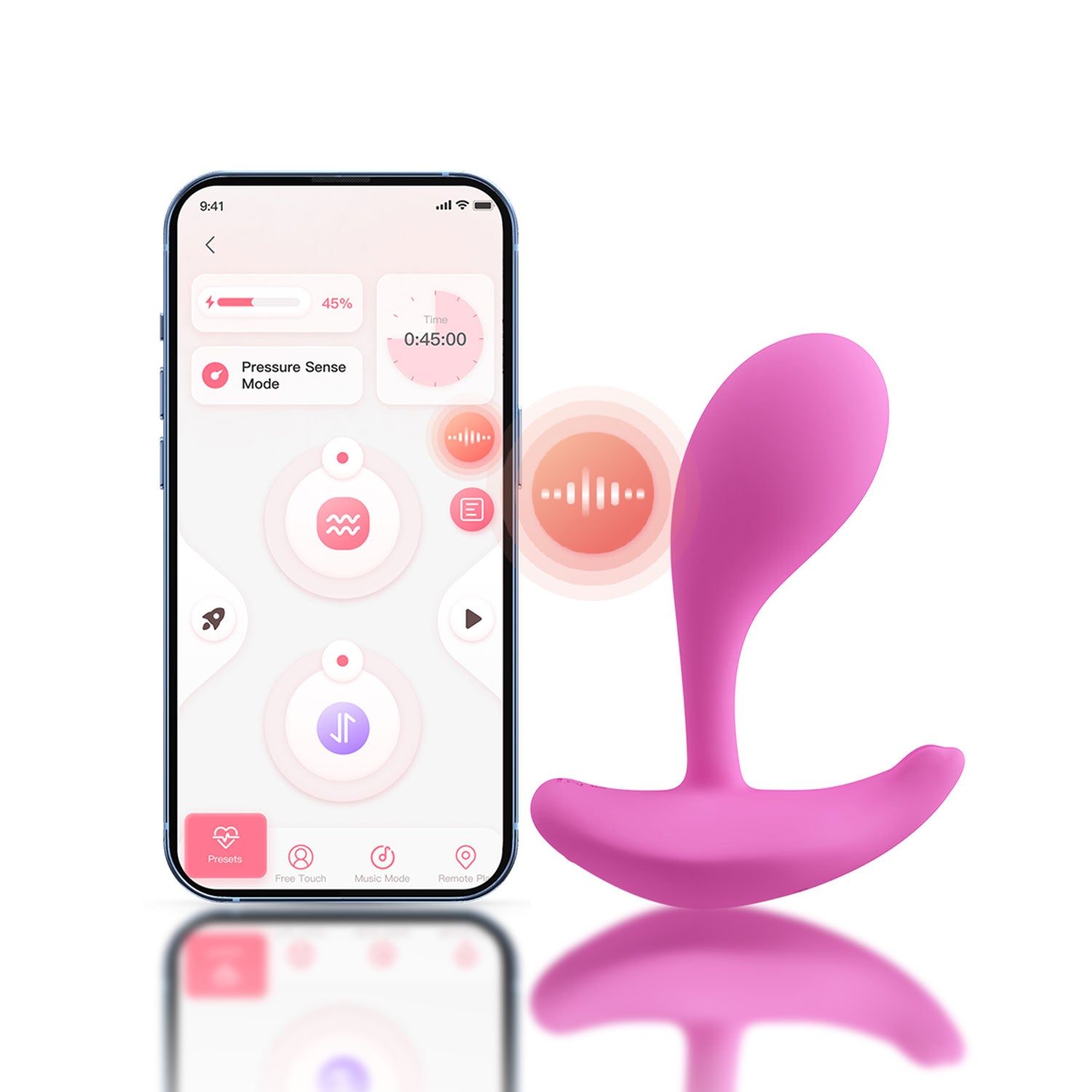 Oly 2 - App Enabled - Clit and G-Spot Vibrator -  Pink-1