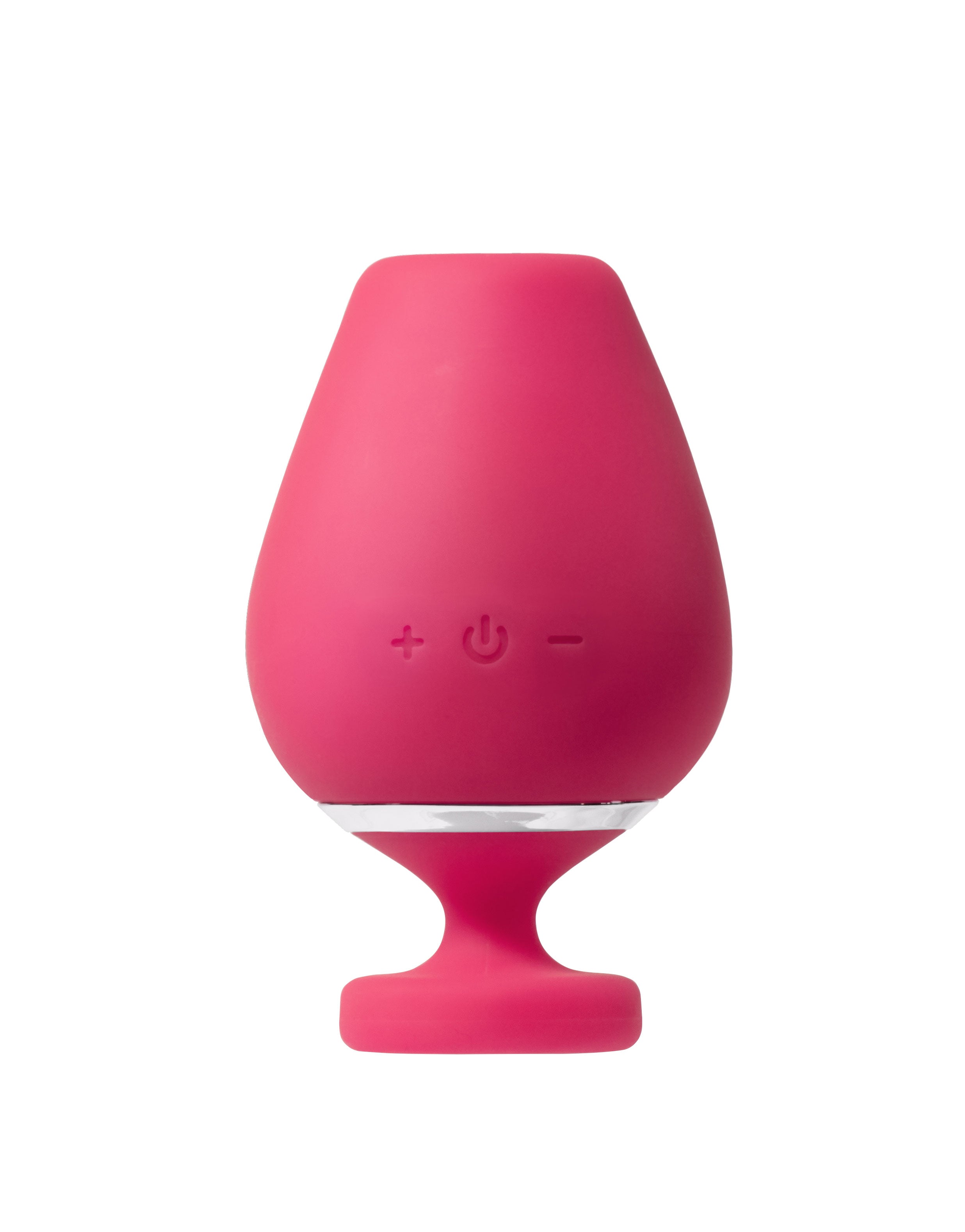 Vino Rechargeable Vibrating Sonic Vibe - Pink-2