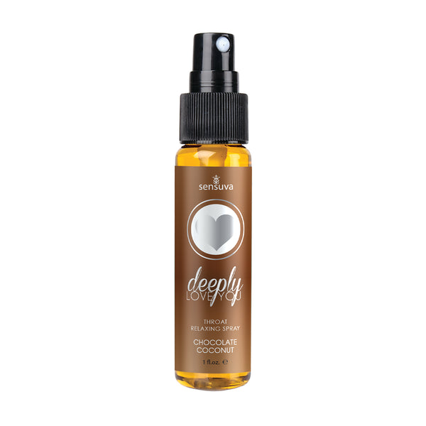 Deeply Love You Throat Relaxing Spray - Chocolate  Coconut - 1 Fl. Oz.