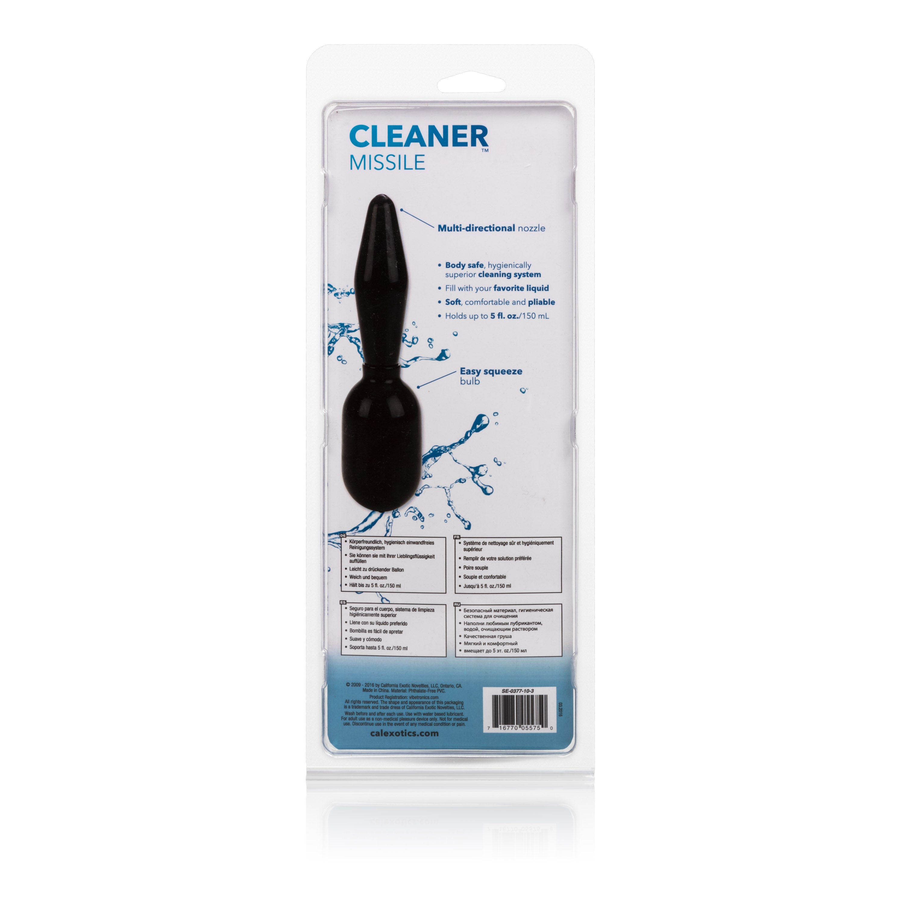 Cleaner Missile Douche: Sleek and Seamless Anal Hygiene System